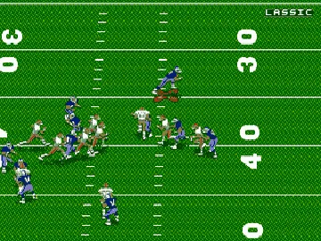 NFL '95 (USA, Europe) screen shot game playing